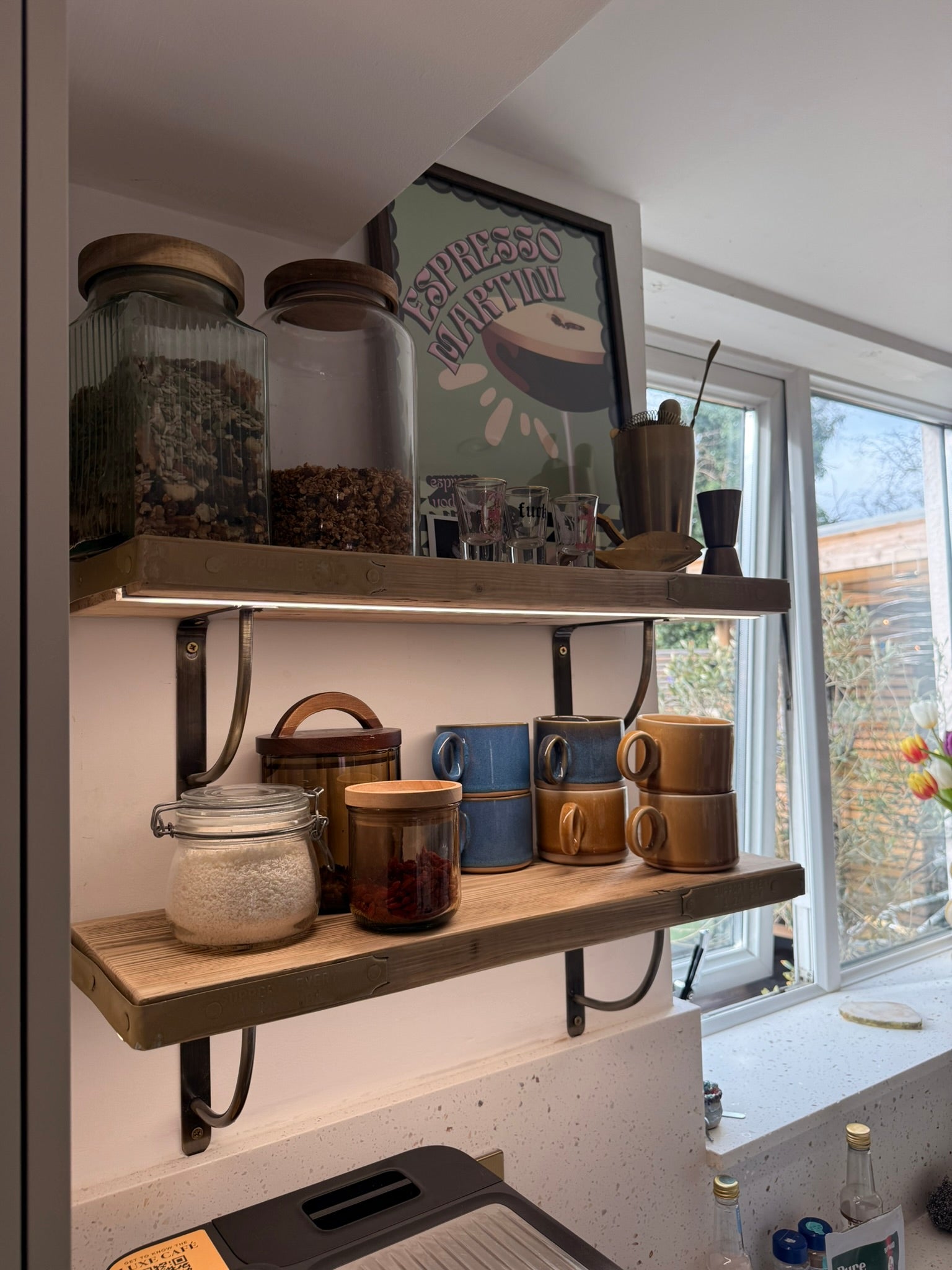 Bespoke Scaffold Board Shelving