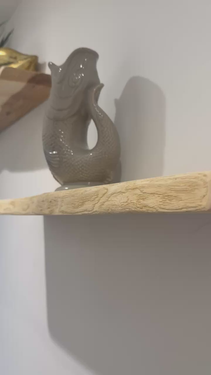 Live Edge Ash Shelves